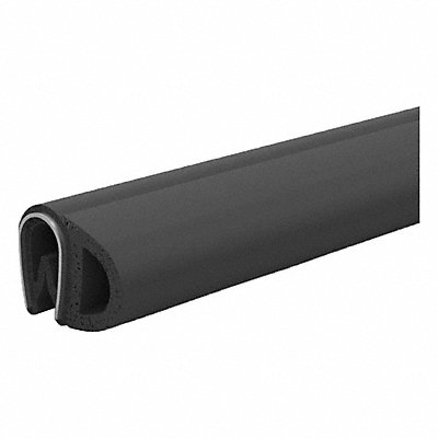 J.W. WINCO 218295D20 Edge Trim Seal 20 m. L Side Black