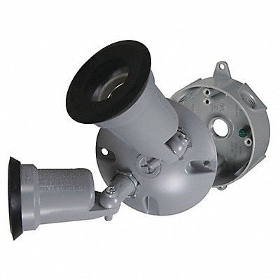 TAYMAC LT233S Lampholder INC Surface Mnt Grey 2 Heads