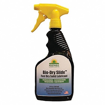 RENEWABLE LUBRICANTS 81990 12 oz Spray Bottle Dry Lubricant