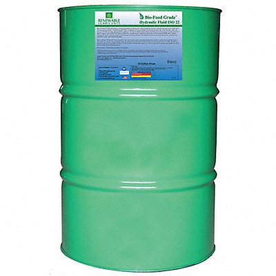 RENEWABLE LUBRICANTS 87106 Food Grade Hydraulic Oil 55 Gal