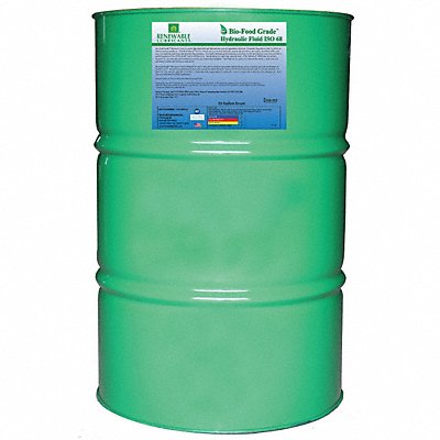 RENEWABLE LUBRICANTS 87146 Food Grade Hydraulic Oil 55 Gal