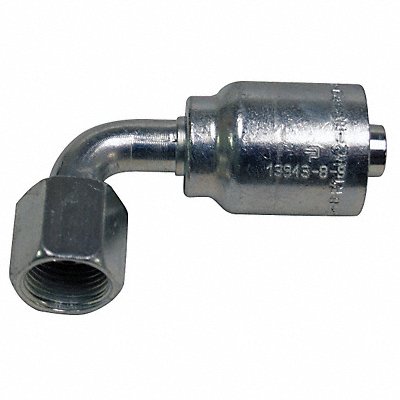 PARKER 139431212 Crimp Fitting 90 Deg 3/4 I.D. F JIC