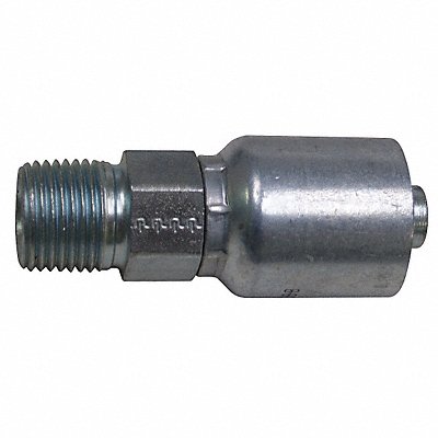 PARKER 1014386 Crimp Fitting 3/8 I.D. 1/2 M NPTF