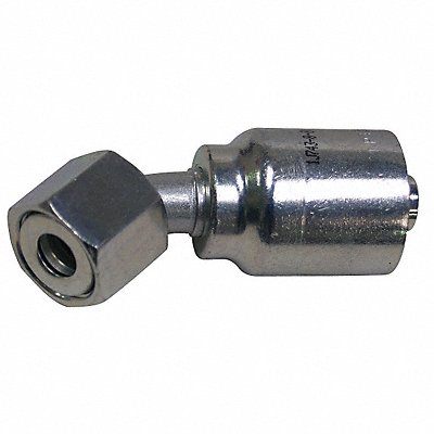 PARKER 1J74388 Crimp Fitting 45 Deg 1/2 I.D. F ORS