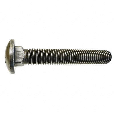 GRAINGER 218418G Carriage Bolt Steel Black Oxide 9in Sqr PK1