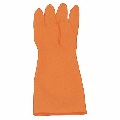 HONEYWELL NORTH AK1815O8 Chemical Resistant Gloves Orange Sz 8 PR