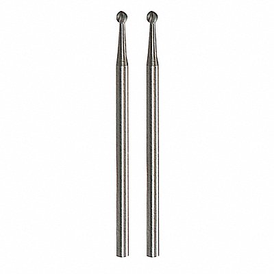 DREMEL 107 Engraving Bit Ball 1/8 Shank Dia PK2