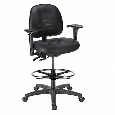 CRAMER RPMH22522B Task Chair Poly Black 23 to 33 Seat Ht