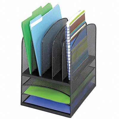 SAFCO 3266BL Letter Tray/File Holder 8 Comp