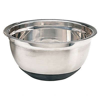 CRESTWARE MBR03 Mixing Bowl 8 5/8 in Dia 3 qt Cap.