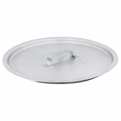 CRESTWARE POTC12 Stock Pot Cover 10 7/8 in Dia Aluminum