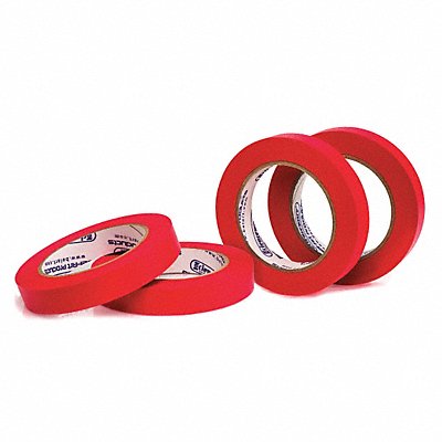 SP SCIENCEWARE F134840075 Label Tape Red 3/4 in PK4