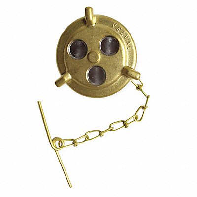 VELVAC 600007 Fuel Cap Vented Nonlock 11-1/2 In Thread