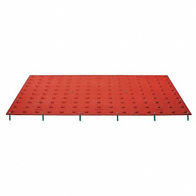 TUFTILE TT2448SABRD1 ADA Pad Brick Red 4 ft x 2 ft