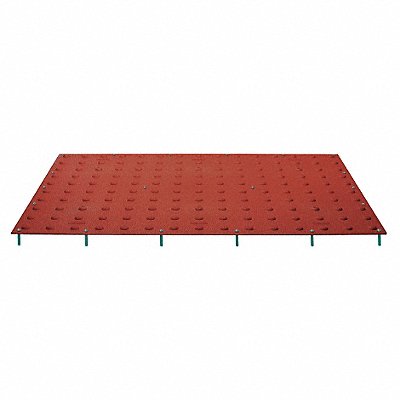 TUFTILE TT2448SACRD1 ADA Pad Colonial Red 4 ft x 2 ft