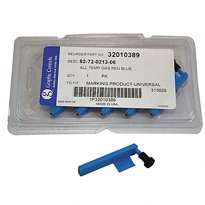 GRAPHIC CONTROLS 8272021306 BLUE STATIC PENS Pen 6 Pens Blue
