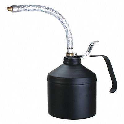 WESTWARD 21EM25 Lever Oil Can Steel 9 in L