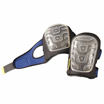 OCCUNOMIX 122 Knee Pad UNIV Hook/Loop Black/Clear PR