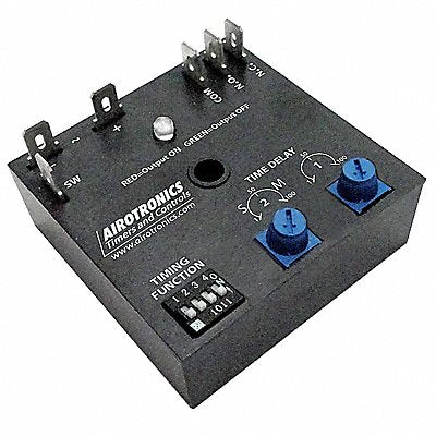 AIROTRONICS MC1003601H MultiFunEncapTimingRelay 120VAC 6Pins
