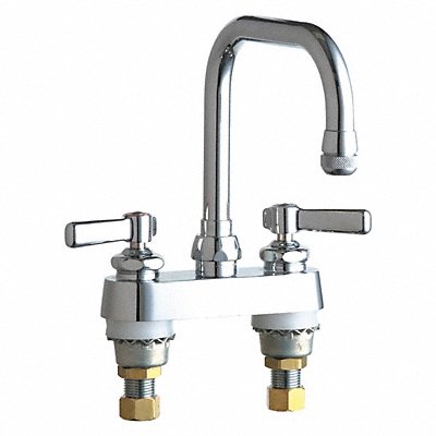 CHICAGO FAUCETS 526ABCP Hot And Cold Water Sink Faucet