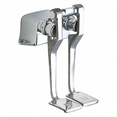 CHICAGO FAUCETS 625LPABCP Hot And Cold Water Pedal Box