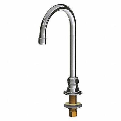 CHICAGO FAUCETS 626E36ABCP Remote Rigid Swing Gooseneck Spout