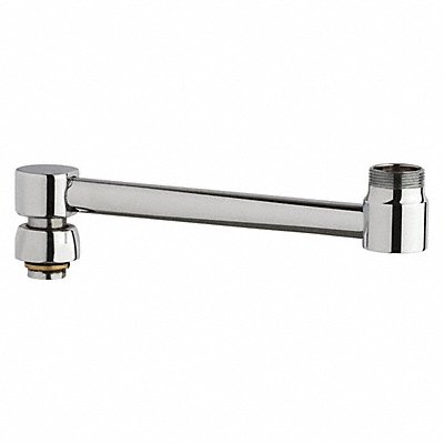 CHICAGO FAUCETS 686124KJKABCP 7In Double Jointed Swing Spout Extension