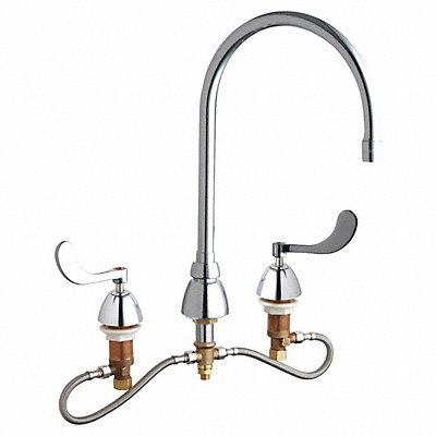 CHICAGO FAUCETS 786HGN8AE3317AB Concealed Kitchen Sink Faucet