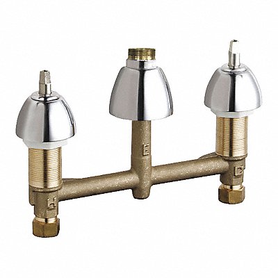 CHICAGO FAUCETS 786LESHXKAB Concealed Kitchen Sink Faucet