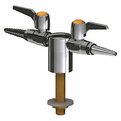 CHICAGO FAUCETS 981WS909CAGCP Turret With Two Ball Valves