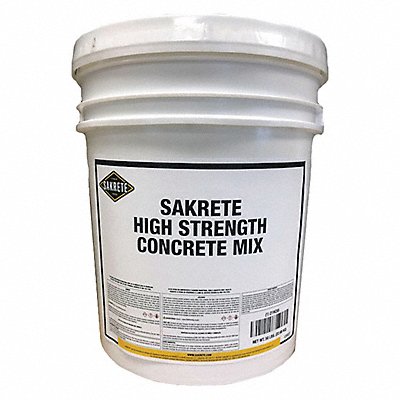 SAKRETE 120021 Concrete Mix Pail 50 lb High Strength