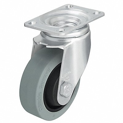 GRAINGER LPOEV89KF12SG Standard Plate Castor Swivel 350 lb.