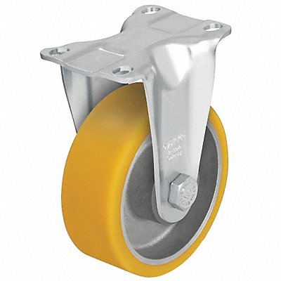GRAINGER BALTH100K12 Standard Plate Castor Rigid 400 lb.