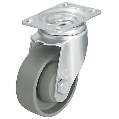 GRAINGER LPOG89KA12 Standard Plate Castor Swivel 330 lb.