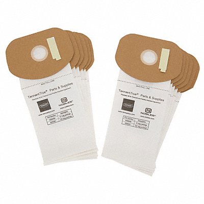 NOBLES 9009380 Vacuum Bag Paper Reusable PK12