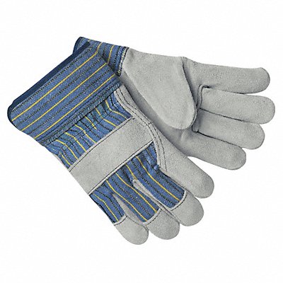 MCR SAFETY 1400M H5446 Leather Gloves Grey M PR