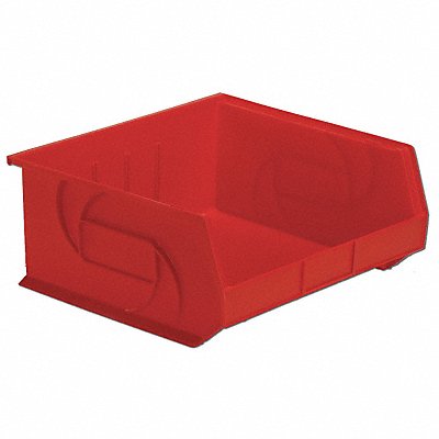 LEWISBINS PB14167Red Hang and Stack Bin Red PP 7 in