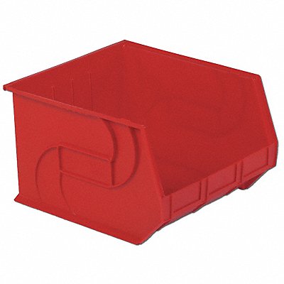 LEWISBINS PB181611Red Hang and Stack Bin Red PP 11 in