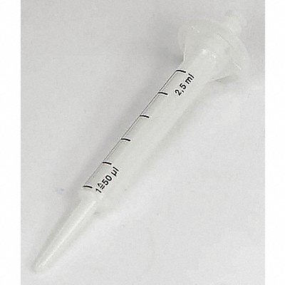 DLAB 21R865 Piston Pe-Hd Cylinder 2.5mL PK100