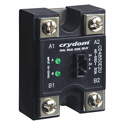 CRYDOM CD2450W2V Dual Solid State Relay In4-32VDC Out24-280VAC