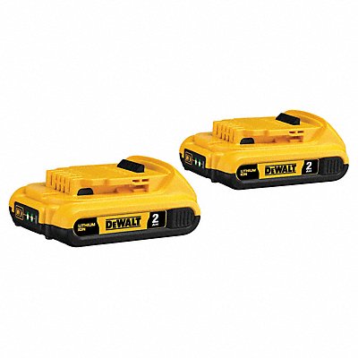 DEWALT DCB2032 Battery Pack (2) 2.0 Ah Li-Ion PK2
