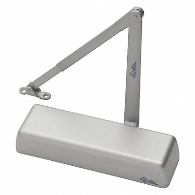 NORTON DOOR CONTROLS 410DAxTPNx689 Door Closer Delayed Action Aluminum