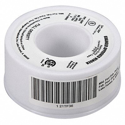 GRAINGER 21TF36 Thread Sealant Tape 3/4 W White