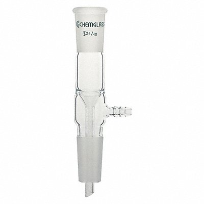CHEMGLASS CG1049A24 Adaptor 86 mm L 24/40 24/40 Clear