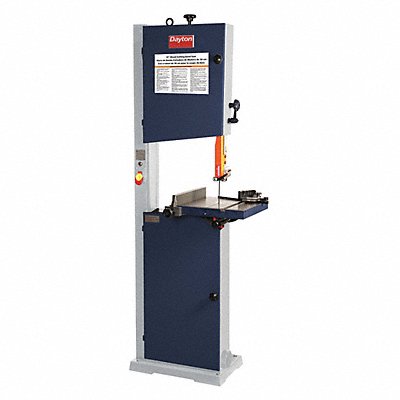DAYTON 21UN02 Band Saw Vertical 2000 2800 SFPM