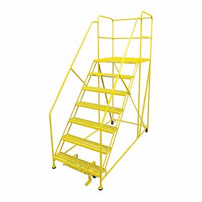 COTTERMAN 7WP3624RA3B4B8AC2P6 Work Platform 7 Step Steel 106In. H.