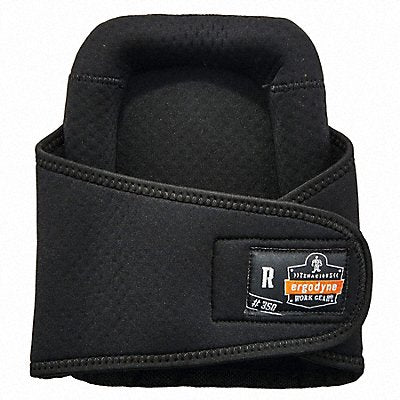 PROFLEX BY ERGODYNE 350 Knee Pad UNIV Hook/Loop Black PR