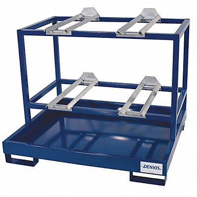 DENIOS K173003 Drum Dispensing Pallet Steel 4 Drums