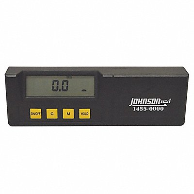 JOHNSON LEVEL 14550000 Digital Level 0 to 180 deg 6-1/2 in L