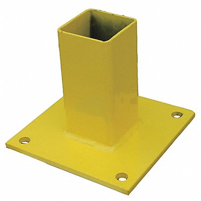 GRAINGER 21XL87 Mounting Bracket 10 In L x 8-5/8 H Yellow